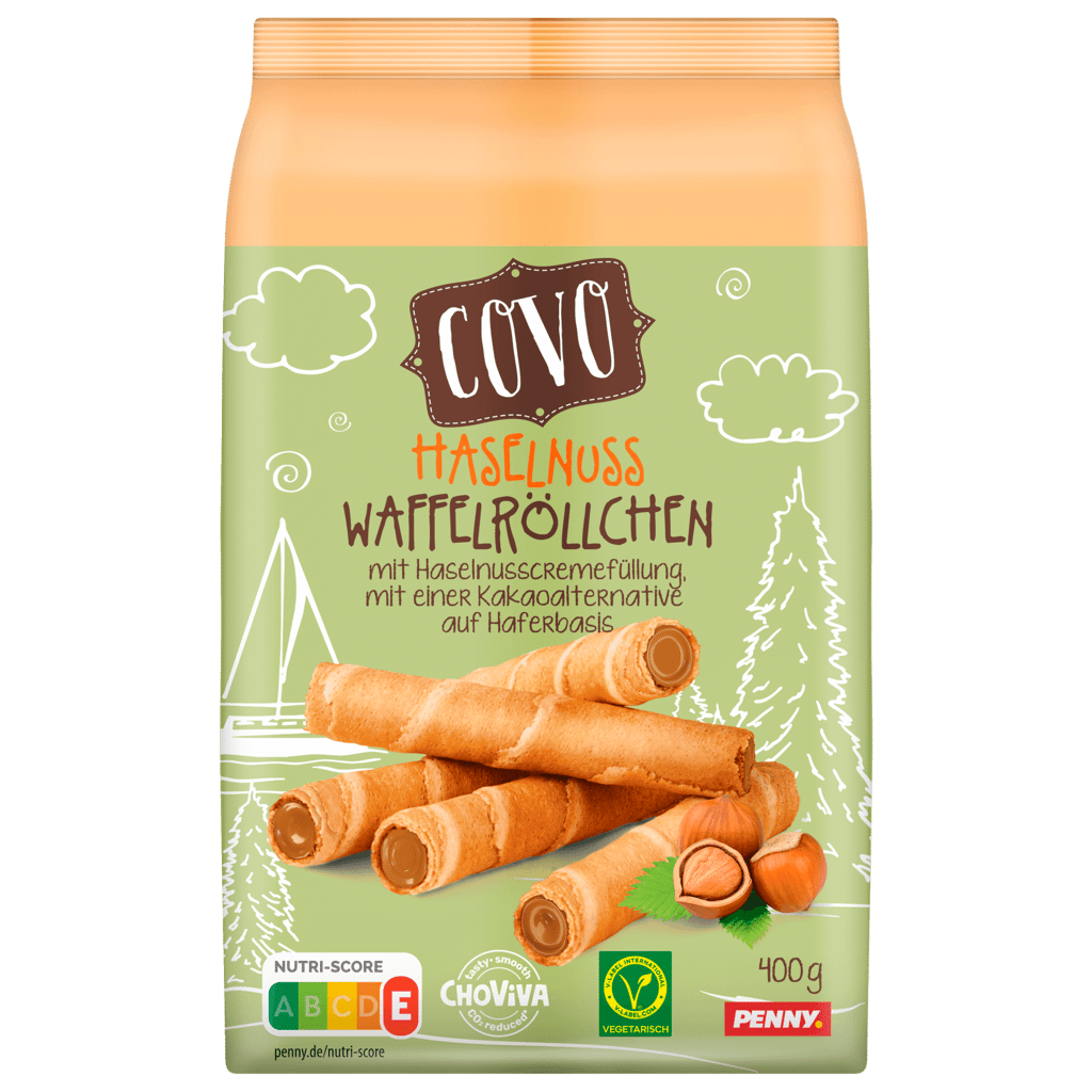 COVO Hazelnut Rolls with ChoViva