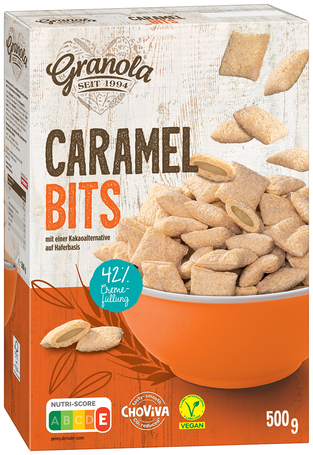 Granola Caramel Bits with ChoViva