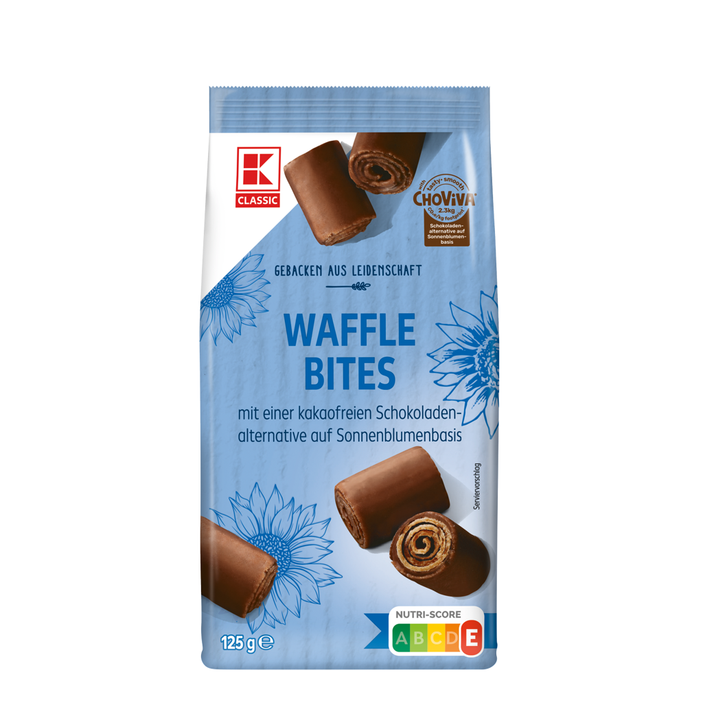 K-Classic Waffle Bites mit ChoViva