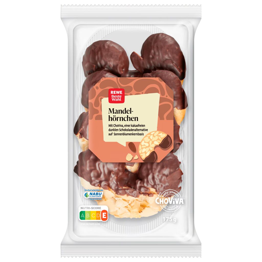 REWE Beste Wahl Mandelhörnchen with ChoViva