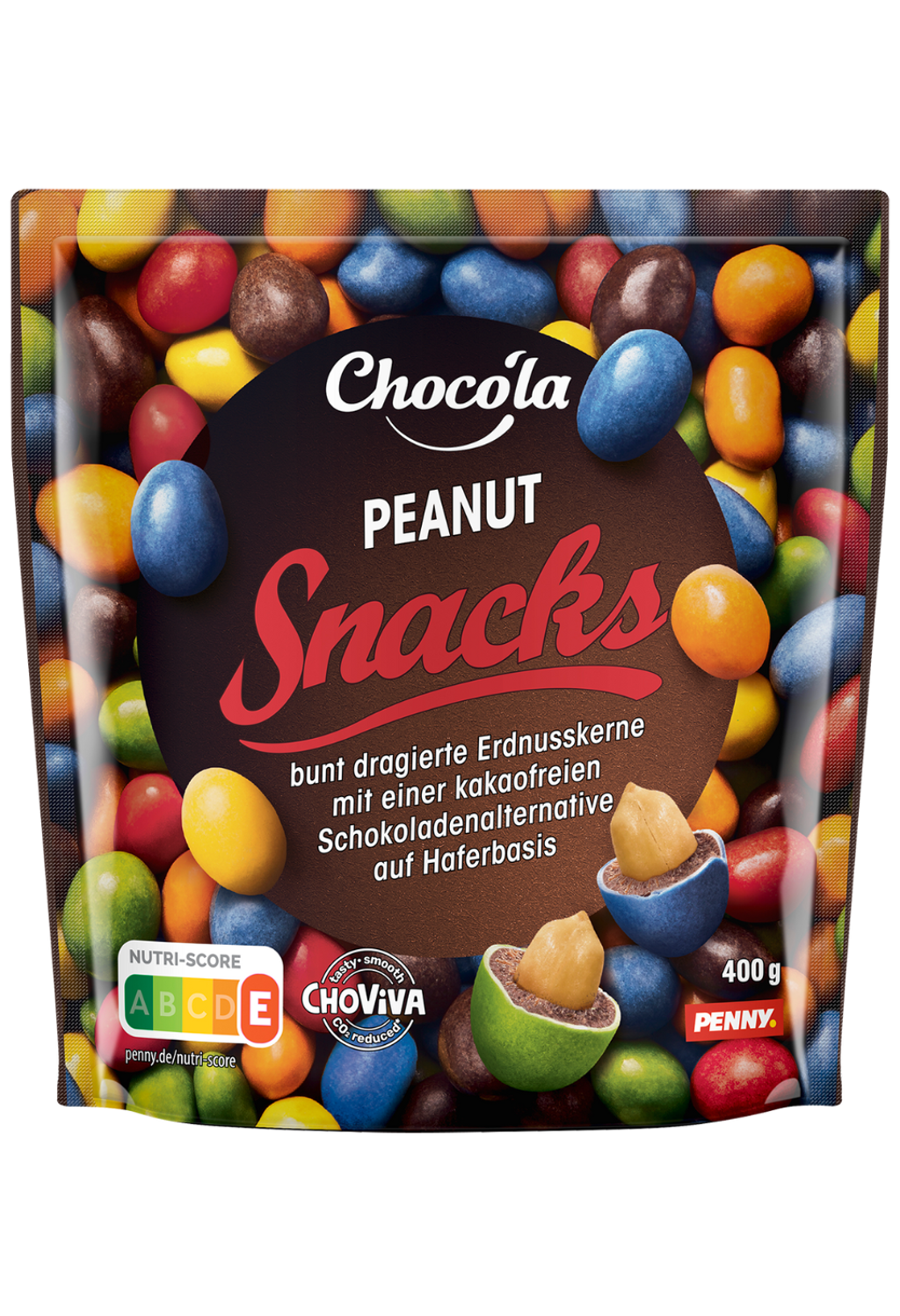 Choco'la Peanut Snacks mit ChoViva
