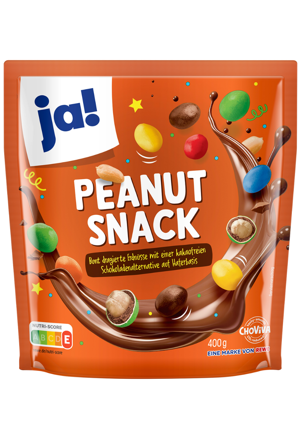 Packshot ja! Peanut Snack with ChoViva