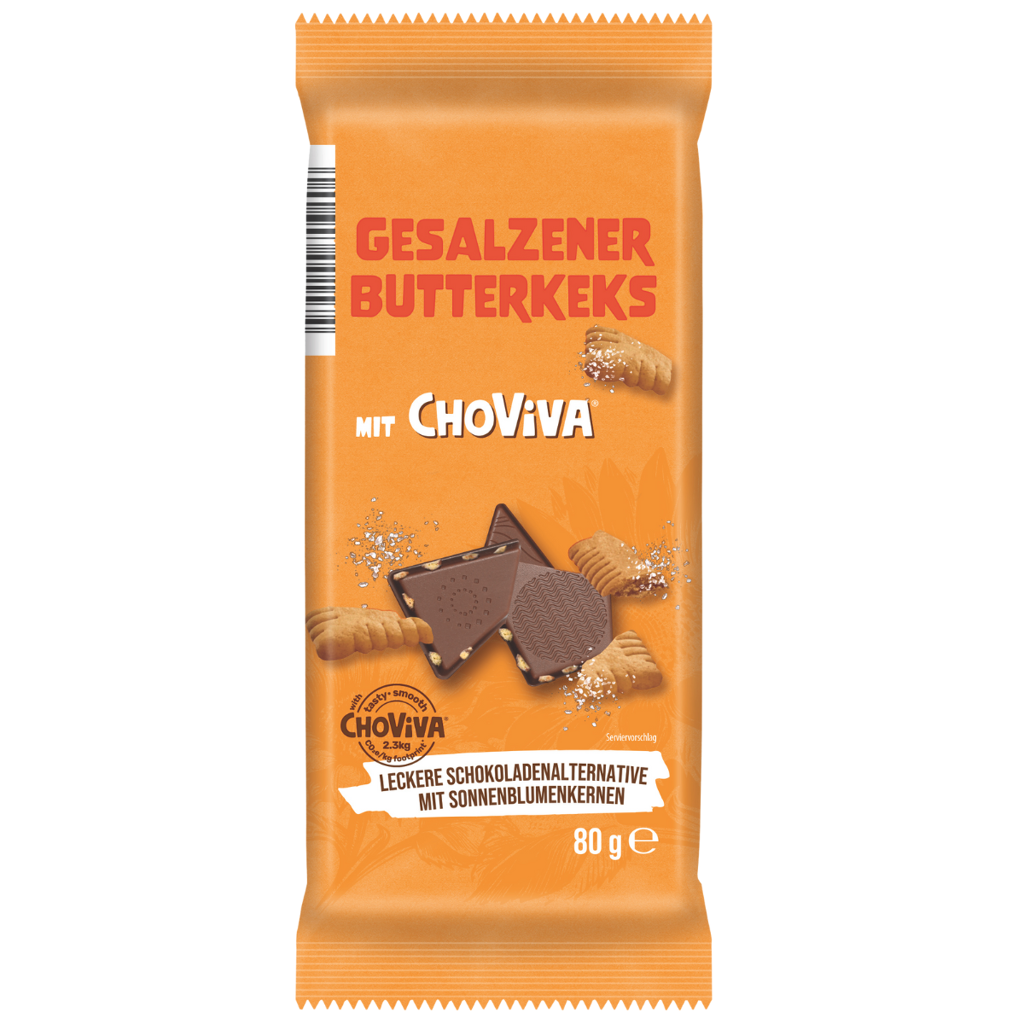 Biscuits au beurre salés avec ChoViva