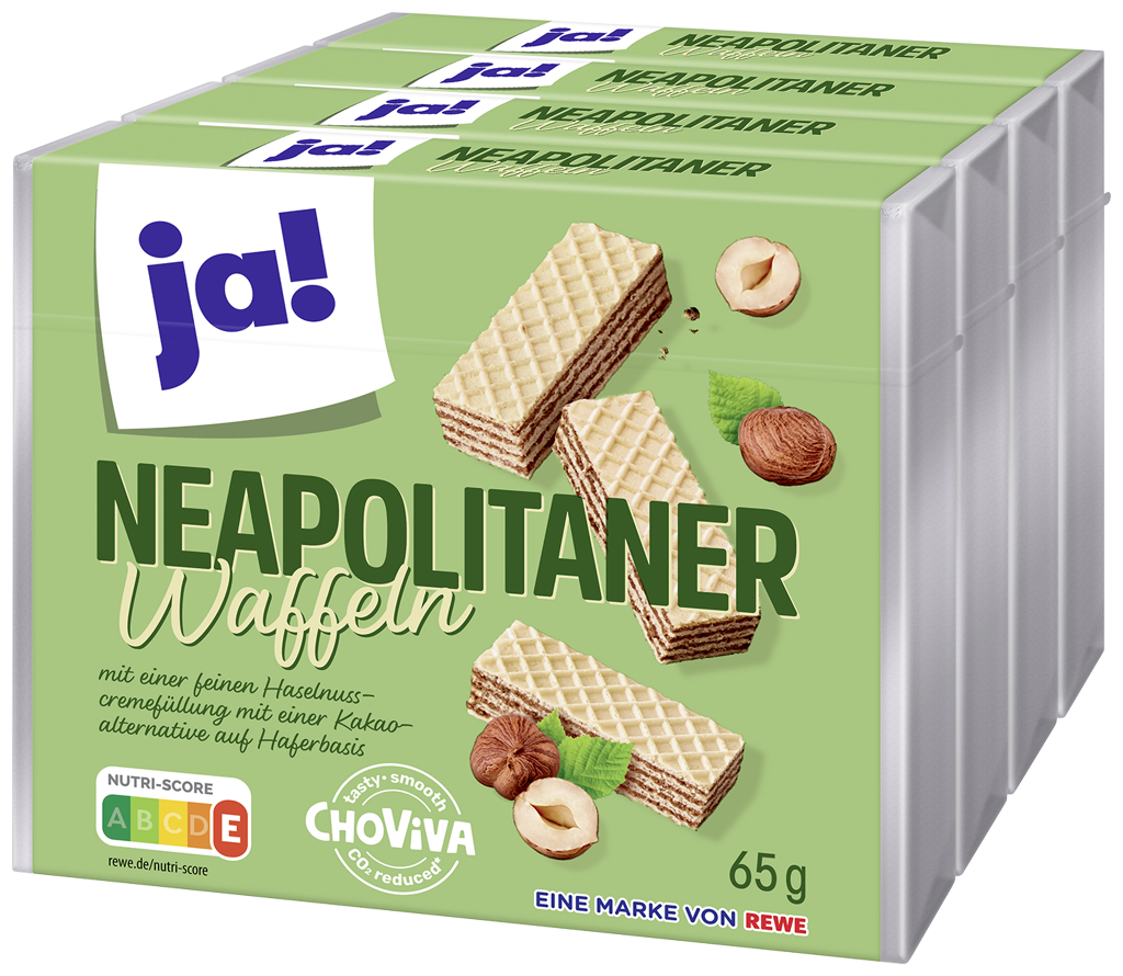 Ja! Neapolitan waffles with ChoViva